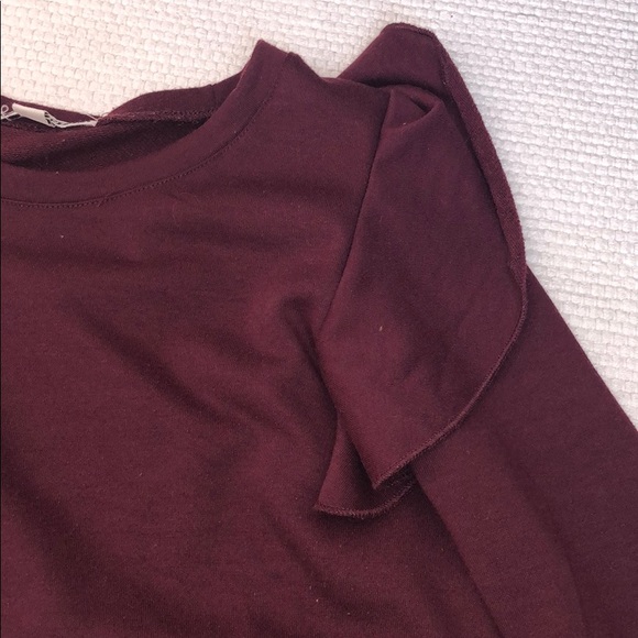 Maroon Moral Fiber dress - Picture 3 of 5